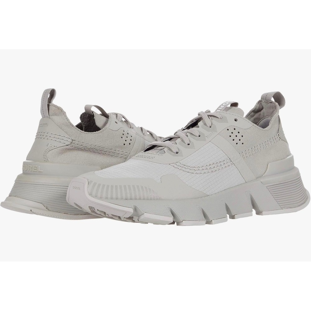 Sorel Kinetic Rush Ripstop Sneakers Womens Size 11 Gray Techwear Sporty Utility